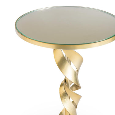 Hubbardton Forge Folio Glass Top Accent Table 1