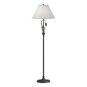 24-6761 Hubbardton Forge Forged Leaves and Vase Floor Lamp