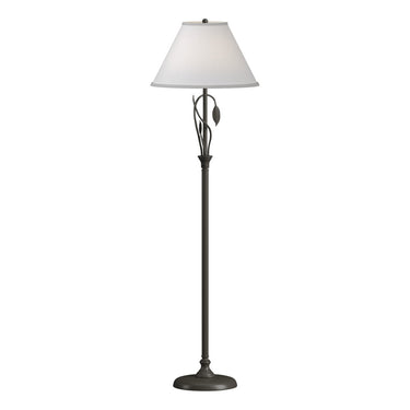 24-6761 Hubbardton Forge Forged Leaves and Vase Floor Lamp