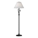 24-6761 Hubbardton Forge Forged Leaves and Vase Floor Lamp