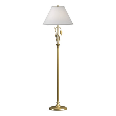 24-6761 Hubbardton Forge Forged Leaves and Vase Floor Lamp