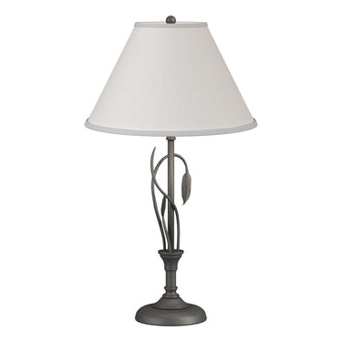 26-6760 Hubbardton Forge Forged Leaves and Vase Table Lamp