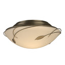12-6709 Hubbardton Forge Leaf Flush Mount Fixture