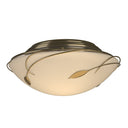 12-6709 Hubbardton Forge Leaf Flush Mount Fixture