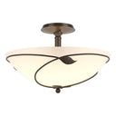 12-6732 Hubbardton Forge Forged Leaves Large Semi-Flush Fixture