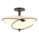 12-6732 Hubbardton Forge Forged Leaves Large Semi-Flush Fixture