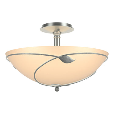 12-6732 Hubbardton Forge Forged Leaves Large Semi-Flush Fixture