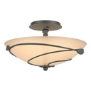 12-6712 Hubbardton Forge Forged Leaves Medium Semi-Flush Fixture
