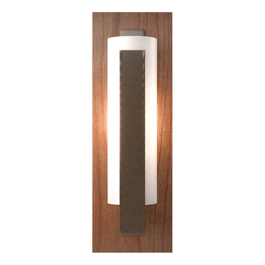 Hubbardton Forge 217186 Forged Vertical Bar Sconce - Cherry or Copper Backplate