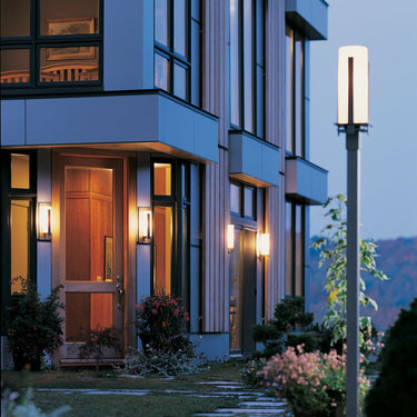 Hubbardton Forge Forged Vertical Bars Outdoor Post Light - 347288 2