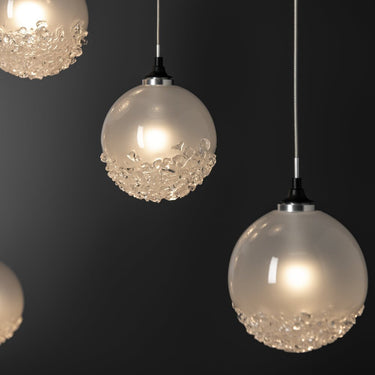 Hubbardton Forge Fritz Globe 10-Light Pendant - Standard - 131130