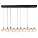 Hubbardton Forge Fritz Globe 10-Light Pendant - Standard - 131130