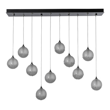 Hubbardton Forge Fritz Globe 10-Light Pendant 1