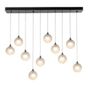 Hubbardton Forge Fritz Globe 10-Light Pendant - Standard - 131130