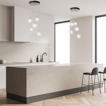 Hubbardton Forge Fritz Globe 5-Light Pendant 10