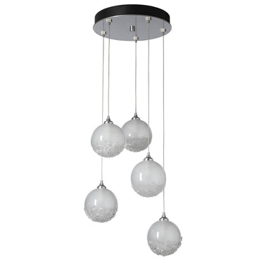 Hubbardton Forge Fritz Globe 5-Light Pendant - Standard - 131131