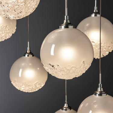 Hubbardton Forge Fritz Globe 9-Light Pendant - Standard - 131133