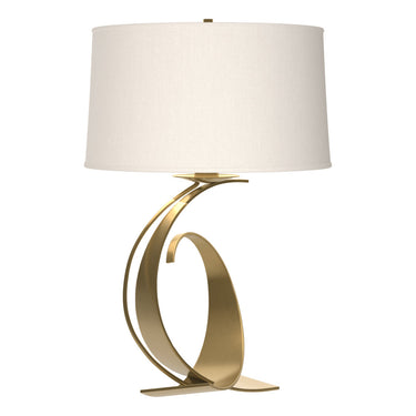 27-2678 Hubbardton Forge Large Fullered Impressions Table Lamp