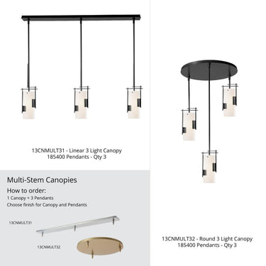 Hubbardton Forge Fullered Impressions Mini Pendant 3