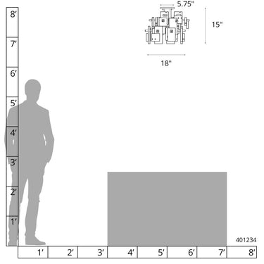 Hubbardton Forge Fusion Semi-Flush 1