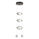 Hubbardton Forge 139058-STND-CR Gatsby 3-Light LED Pendant