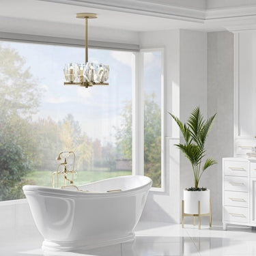 Hubbardton Forge Gatsby 4-Light Semi-Flush/Pendant 5