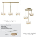 Hubbardton Forge Gatsby 4-Light Semi-Flush/Pendant 6