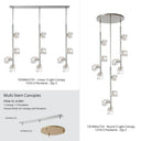Hubbardton Forge Gatsby 4-Light Vertical Pendant 7