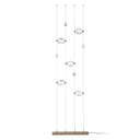 Hubbardton Forge Gatsby 5-Light Floor to Ceiling Plug-In LED Lamp
