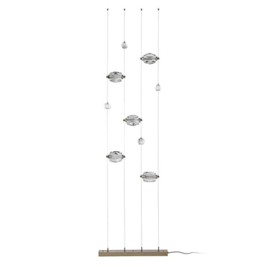 Hubbardton Forge Gatsby 5-Light Floor to Ceiling Plug-In LED Lamp 2