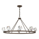 Hubbardton Forge 105021 Gatsby 8-Light Chandelier