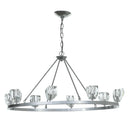 Hubbardton Forge Gatsby 8-Light Chandelier 1
