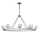 Hubbardton Forge Gatsby 8-Light Chandelier 