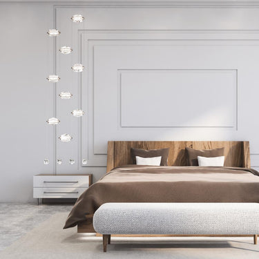 Hubbardton Forge Gatsby 9-Light LED Pendant 11