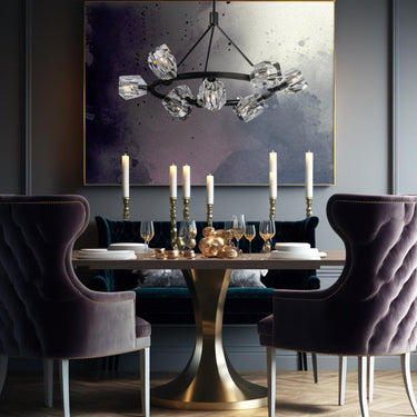 Hubbardton Forge Gatsby 9-Light Ring Pendant 10