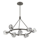 Hubbardton Forge 131067-CR Gatsby 9-Light Ring Chandelier