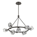 Hubbardton Forge 131067-CR Gatsby 9-Light Ring Chandelier