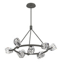 Hubbardton Forge 131067-CR Gatsby 9-Light Ring Chandelier