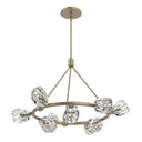Hubbardton Forge 131067-CR Gatsby 9-Light Ring Chandelier