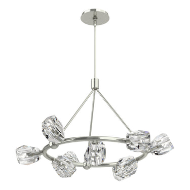 Hubbardton Forge 131067-CR Gatsby 9-Light Ring Chandelier