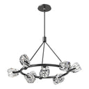 Hubbardton Forge 131067-CR Gatsby 9-Light Ring Chandelier