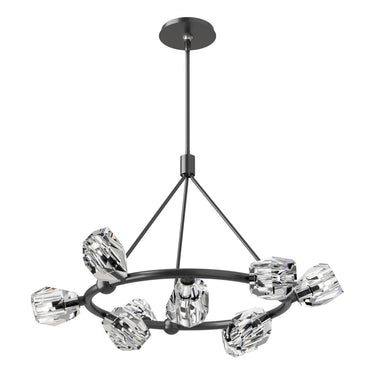 Hubbardton Forge 131067-CR Gatsby 9-Light Ring Chandelier