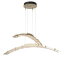 Hubbardton Forge Glissade Double Large LED Pendant 5