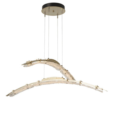 Hubbardton Forge Glissade Double Large LED Pendant 5