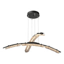 Hubbardton Forge 137587-STND-ZM Glissade Double Large LED Pendant