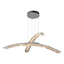 Hubbardton Forge 137587-STND-ZM Glissade Double Large LED Pendant