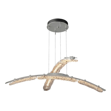 Hubbardton Forge 137587-STND-ZM Glissade Double Large LED Pendant