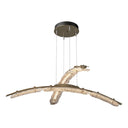 Hubbardton Forge 137587-STND-ZM Glissade Double Large LED Pendant