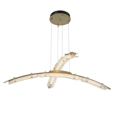 Hubbardton Forge Glissade Double Large LED Pendant 3