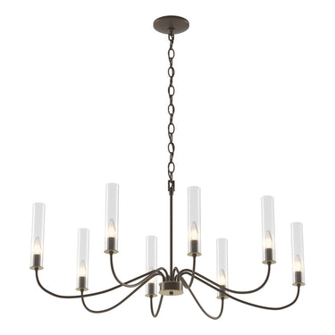 Hubbardton Forge 105050 Grace 8 Arm Chandelier